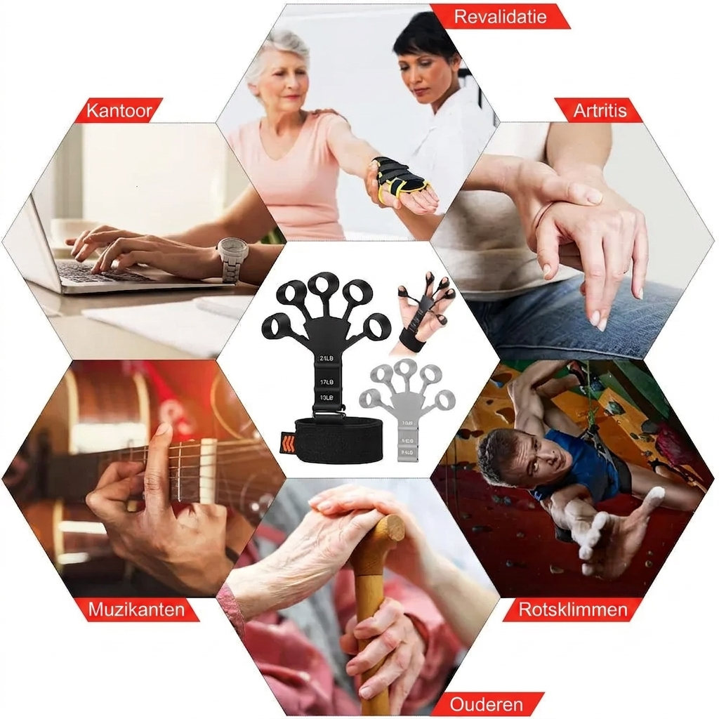 FlexGrip - Orthopedische Hand- en Vingertrainer